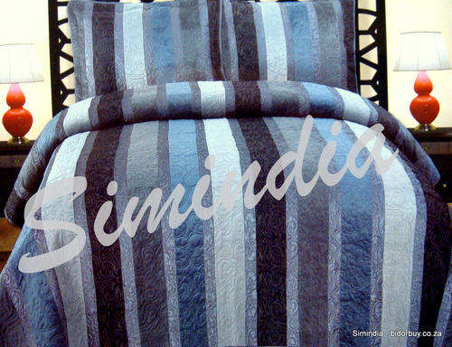 New Arrivals - First Time on BOB - KING Size Luxurious Polysilk & Velvet Quilted Bedspread 3 Pieces