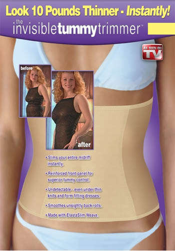 Invisible tummy trimmer - instant results  as seen in t.v