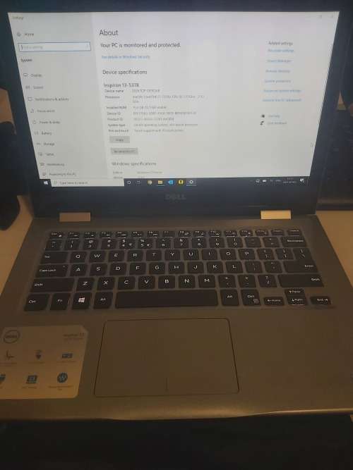 Dell Inspiron 13 5378 2-in-1 Intel Core i7-7500U 13.3` FHD Touch Screen Notebook