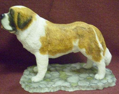 LARGE ST. BERNARD DOG ORNAMENT