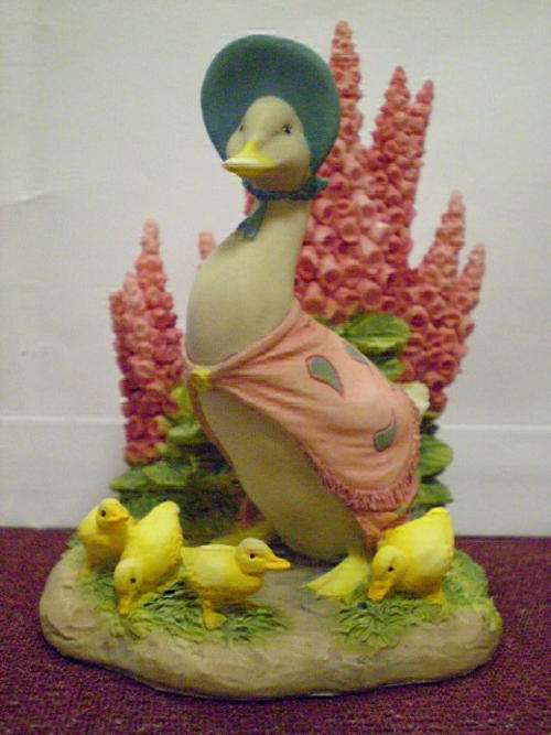 THE WORLD OF BEATRIX POTTER - "JEMIMA WITH DUCKLINGS"