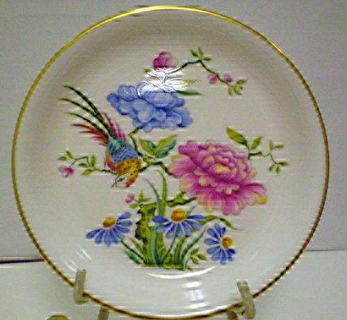 SPODE PIN DISH "ORIENTAL BIRD"