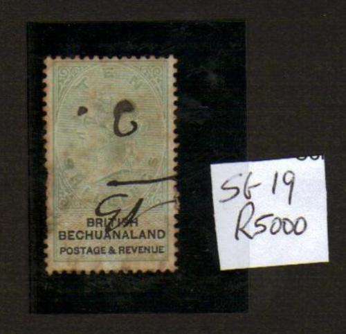 10Shilling Bechauna stamp - CVR5000
