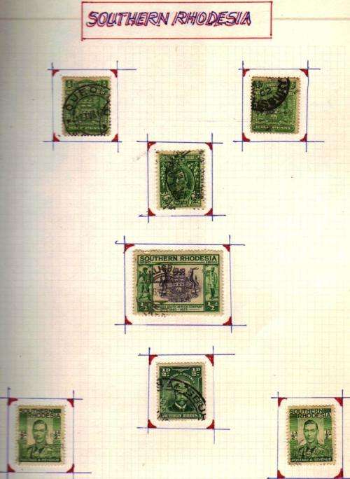African countries on pages (mixed)