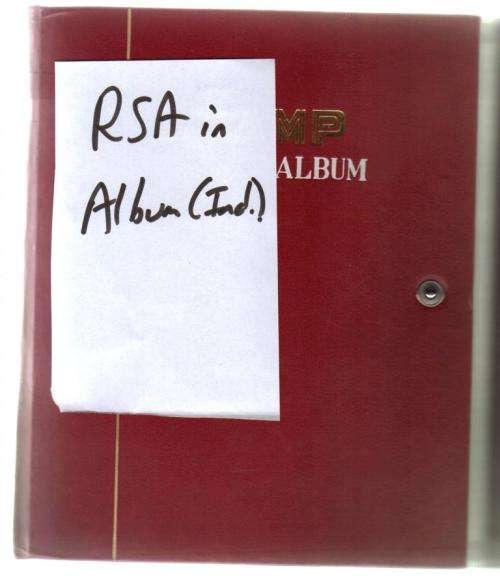 RSA in album - some nice postmarks