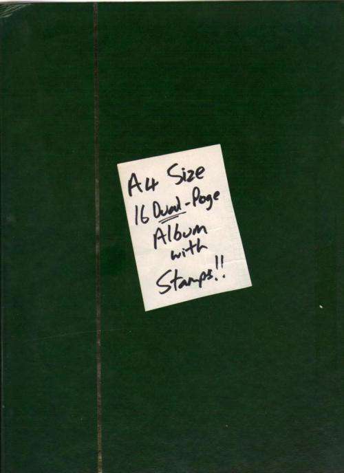 A4 size Album with stamps