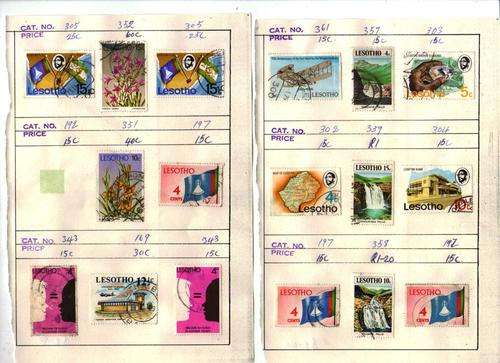 Lesotho on pages