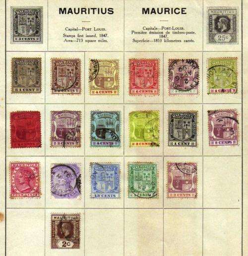 Old stamps on Pages No 2 (19 scans)