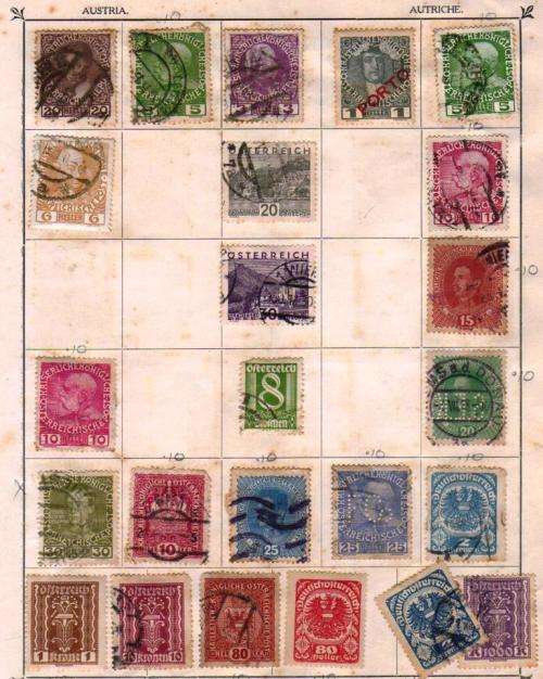 Old stamps on Pages No 2 (19 scans)