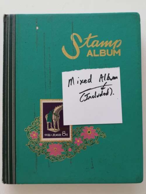 Stamps in Album (included)