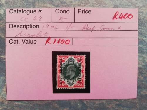 Bechuana 1/- (Lot1800)