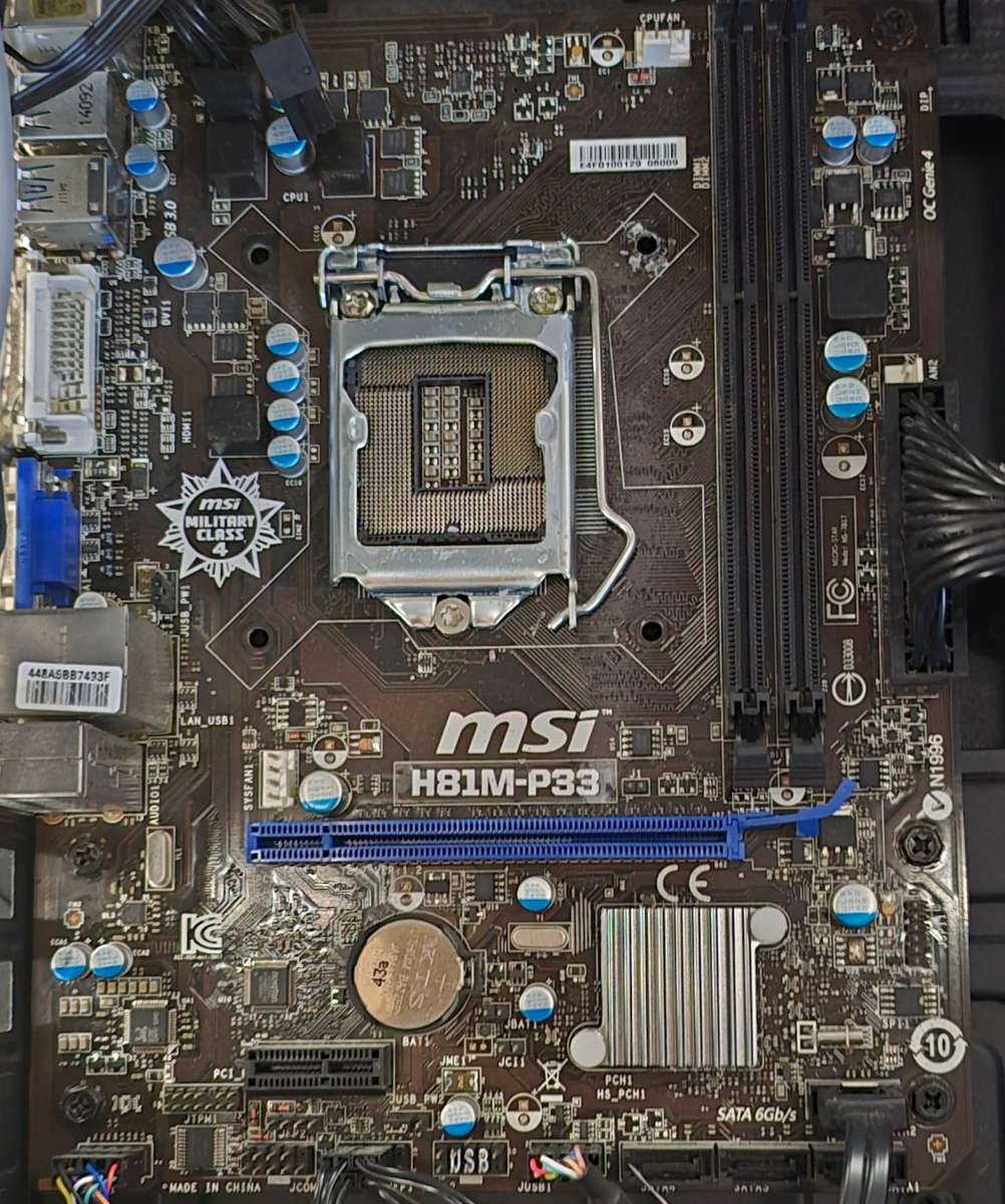 Motherboard - MSI H81M-P33