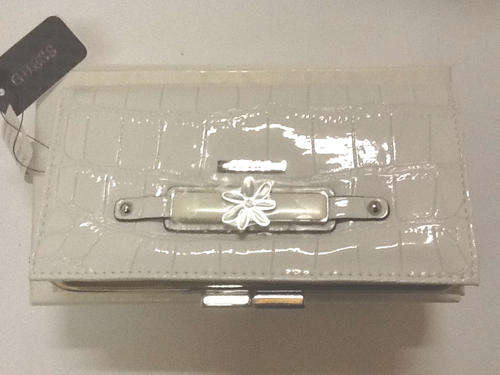 Guess Wallet Purse White High Gloss