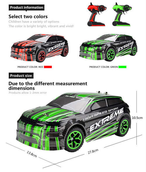 X-Knight 20Km/h High speed Radio Control vehicle 1:18 - 2 designs to choose from- colours may vary