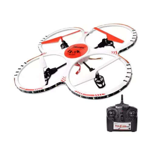 quadcopter, RC 2.4GHz 6 channel Sky King UFO CX-19 Drone with Camera 36cm with camera