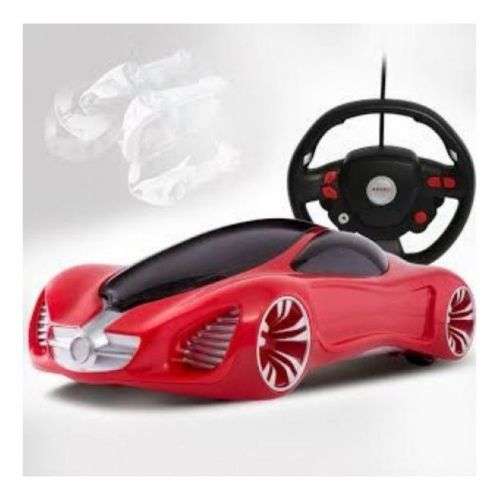 27cm Bounce REAL GAMING STUNT ROLLOVER CAR WITH STEERING OPTION, Rechargeable