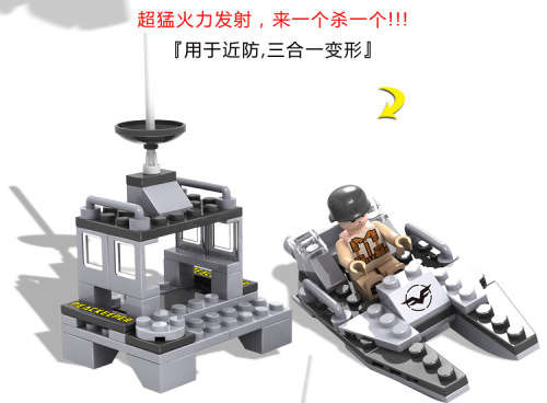 New COGO 8in1 Building Block Military Army Aircraft ship tanks submarines 747pcs