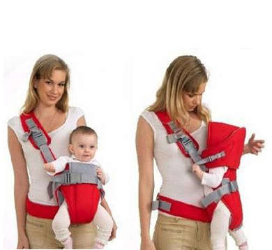 6 in 1 Infant Baby Breastfeeding Sleeping Carrier Backpack Sling Wrap Harness, Colours may Vary
