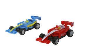 Luxury Race Track Hand Cranked powered Slot Cars with Super Hoops & 2 cars