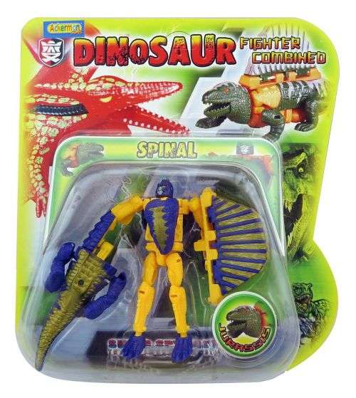 Dinosaur Fighter Combined Toys (Various figures) Transforms into a dinosaur