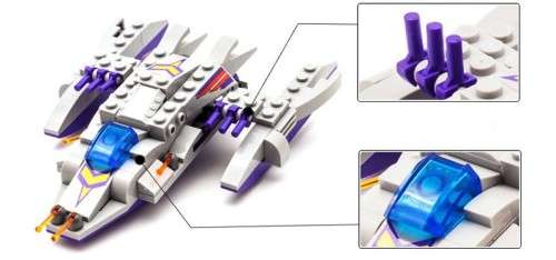 Space Terminator War Warship Building Blocks ( 8 Different Models to choose from)