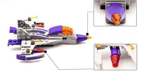 Space Terminator War Warship Building Blocks ( 8 Different Models to choose from)