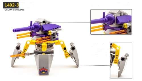 Space Terminator War Warship Building Blocks ( 8 Different Models to choose from)