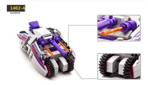 Space Terminator War Warship Building Blocks ( 8 Different Models to choose from)