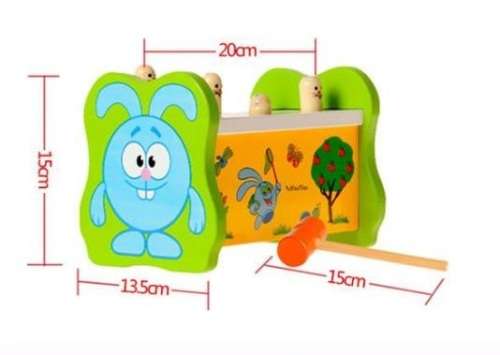 Children Baby Wood Sound Knock Punch and Drop Instruments Pound Pounding and Roll Bench Tower ,2,3,4