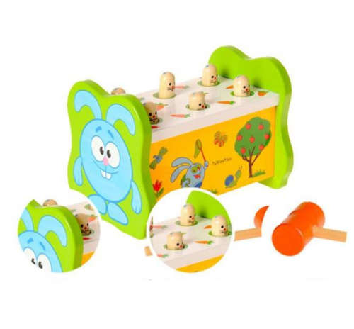 Children Baby Wood Sound Knock Punch and Drop Instruments Pound Pounding and Roll Bench Tower ,2,3,4