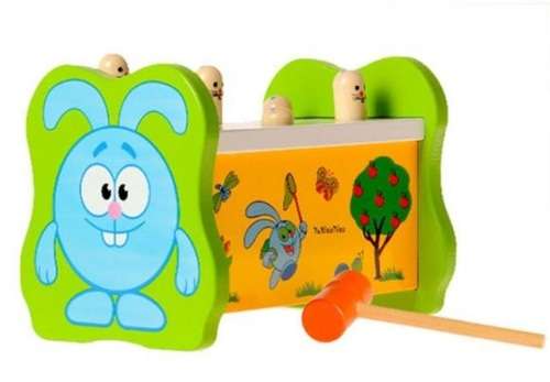 Children Baby Wood Sound Knock Punch and Drop Instruments Pound Pounding and Roll Bench Tower ,2,3,4