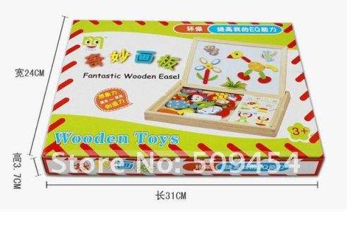 magnetic wonderfully versatile painter fantastic wooden easel puzzle toy