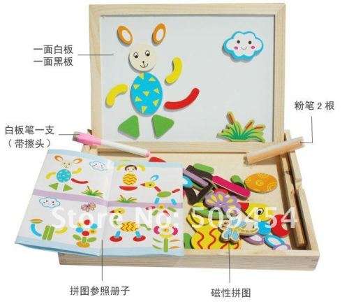 magnetic wonderfully versatile painter fantastic wooden easel puzzle toy