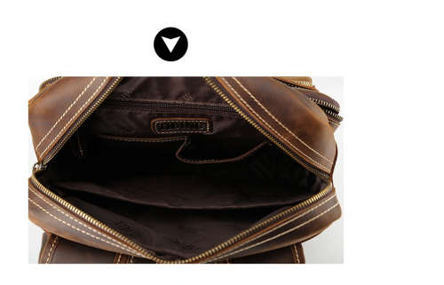 LOCAL STOCK *** Genuine Leather  for BUSINESS *** Laptop Bag Backpack For Man