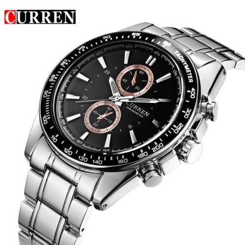 Curren Waterproof Stainless Steel Watch (Dial 4.5cm)