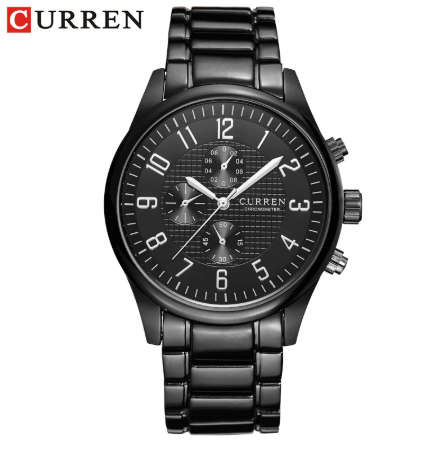 CURREN  Brand Simple Fashion Casual Business Watches Men