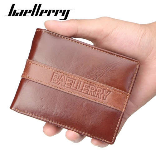 Baellerry Men Genuine Leather Vintage Wallet For Man (PA24)