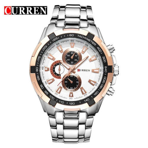 CURREN  Brand Simple Fashion Casual Business Watches Men