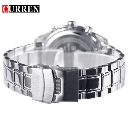 Curren Waterproof Stainless Steel Watch (Dial 4.5cm)