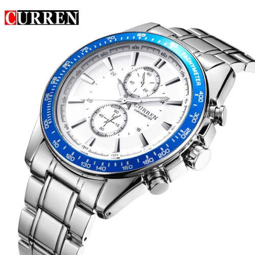 CURREN  Brand Simple Fashion Casual Business Watches Men