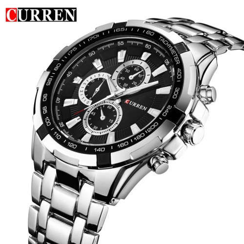 CURREN  Brand Simple Fashion Casual Business Watches Men