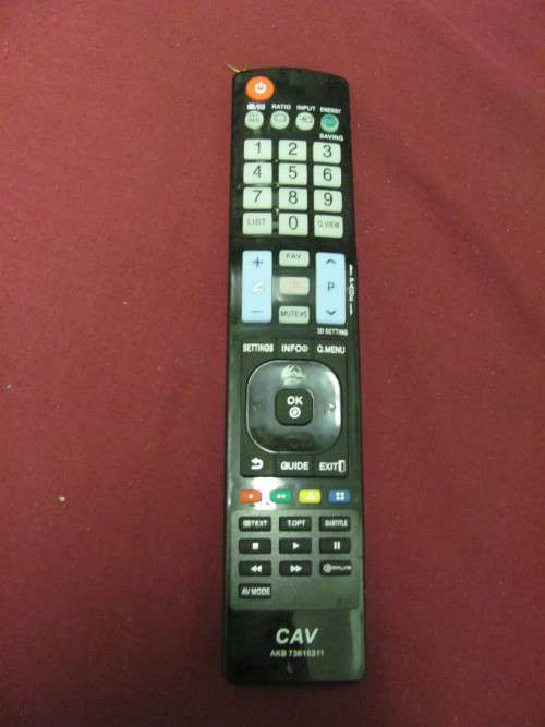 REMOTE CONTROL       LG TV ***** LED (FLAT SCREEN)