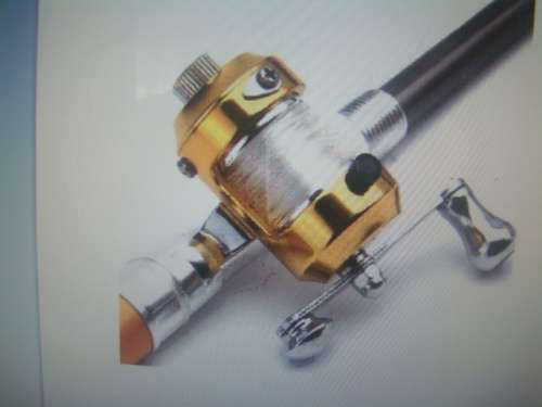 FISHING ROD IN PEN CASE