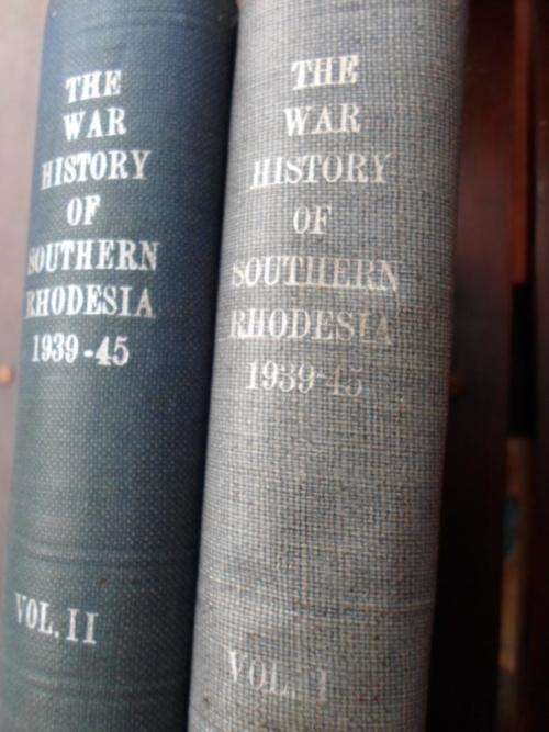 THE WAR HISTORY OF SOUTHERN RHODESIA. JF McDonald. Volume 1 & 2
