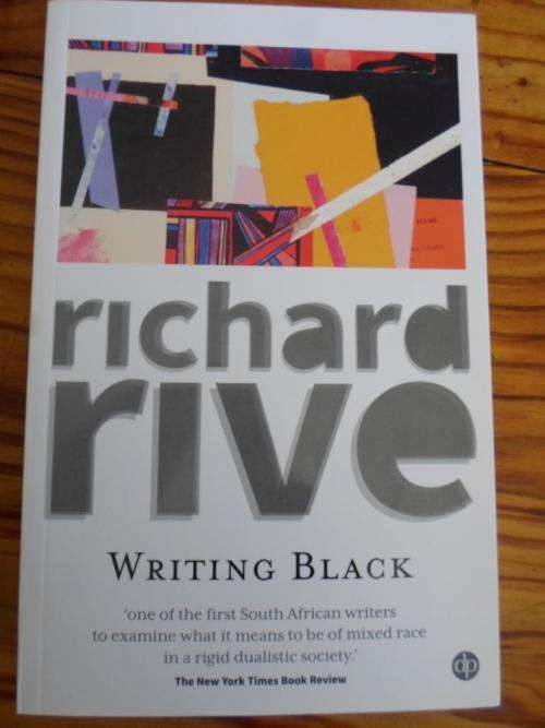 RICHARD RIVE - WRITING BLACK