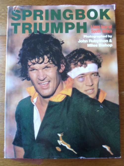 SPRINGBOK TRIUMPH. 1980 Lions Tour of South Africa