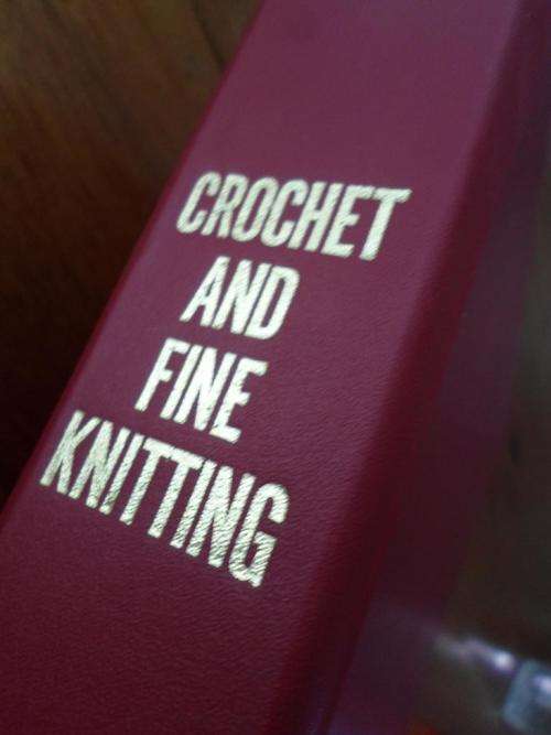 CROCHET AND FINE KNITTING by E.E. Visser