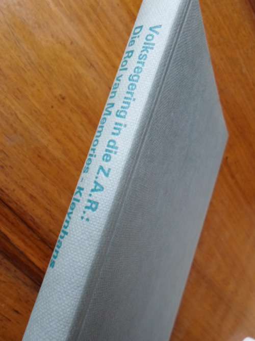 Volksregering in die Zuid-Afrikaansche Republiek - Die Rol van Memories