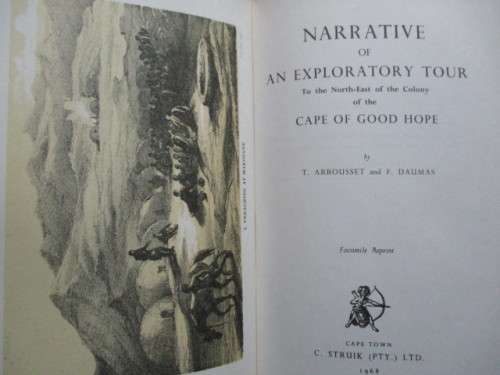 Narrative of an Exploratory Tour to the North-East of the Colony of the Cape of Good Hope
