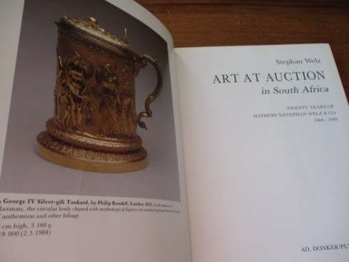 ART AT AUCTION IN SOUTH AFRICA. Stephan Welz